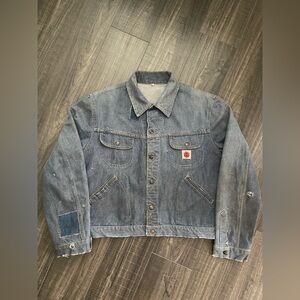 Vintage 1960s G.W.G Cowboy Kings Patched Jacket 44